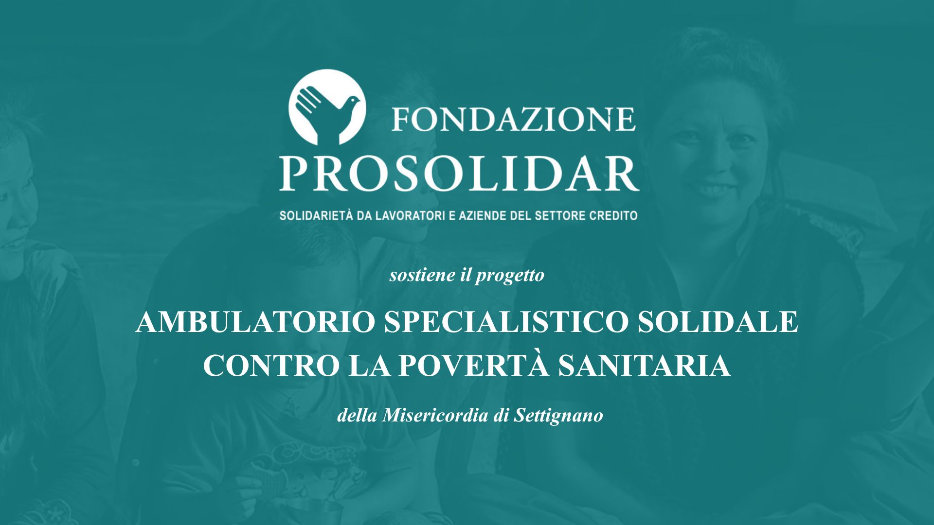 Al via il progetto “Ambulatorio specialistico solidale”